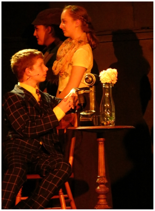 (Image: Closeup of Gangster `Fat Sam'
 at a Speakeasy Table)