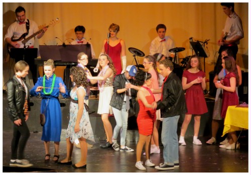 (Image: The Cast at the Formal Dance)