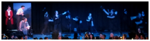 (Image: The Chimney Sweeps Dance on the Rooftop
 while Mary, Bert and the Children Watch)
