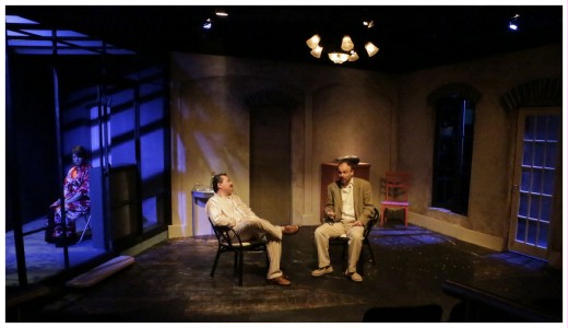 (Image: At Night, Paulina Eavesdrops from the
 Terrace on Gerardo and Roberto in the Living Room)