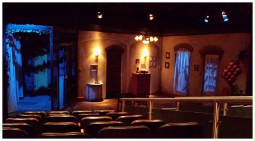 (Image: The Preshow Lighting look for the Set)