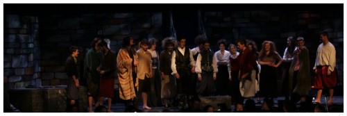 (Image: The Prisoners Crowd Around
   Don Quixote in the Jail)