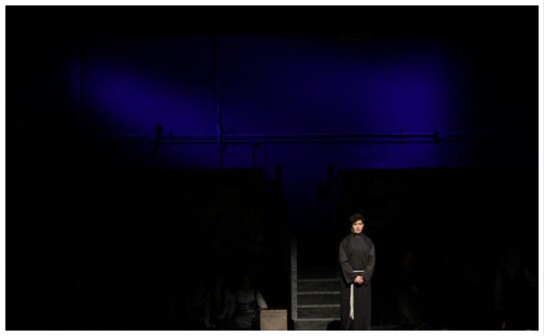 (Image: The Padre is Alone
   in the Church at Night)