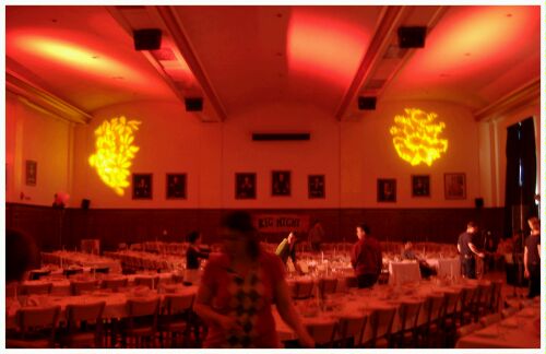 (Image: Staff and Musicians do Final Preparations)