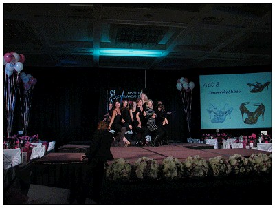 (Image: The Girls group ogether for a
 Staged Stance)