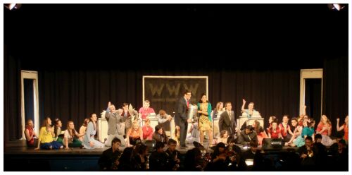 (Image: The Majority of the Cast in the Main
Office)