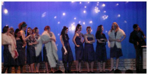 (Image: Closeup of the Secretaries at the
Roof Garden Party)