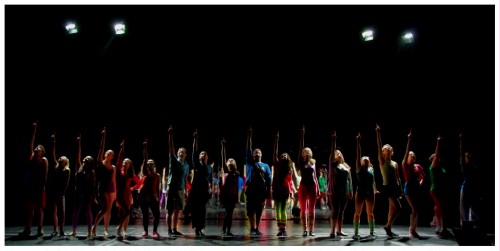 (Image: The Chorus Line Points Skyward)