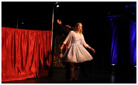 (Image: El Gallo spins Luisa in an Ever-Increasingly
 Frantic Dance)