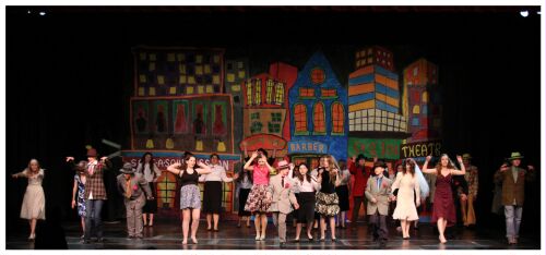 (Image: The Full Cast Dances for the Finale)