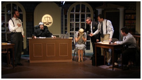 (Image: The Prosecutor's Daughter as a Witness 
   begins to Cry)