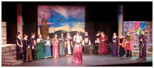 (Image: Closer View of the Full Stage)