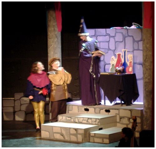 (Image: The Wizard Speaks to the Jester and Minstrel)