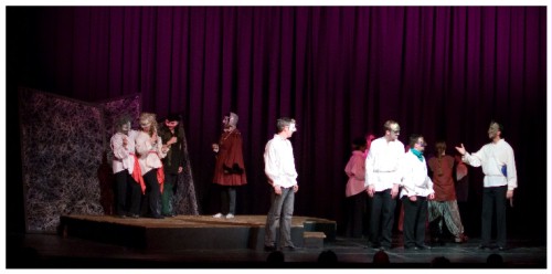 (Image: Characters in Disguise at the Masquerade
 Ball)