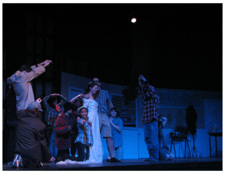 (Image: The Cast Acts out Seymore's Fantasy