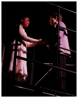 (Image: A Closeup of Maria and Tony on the Balcony)