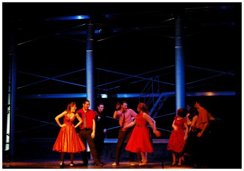 (Image: The Cast Singing `America')