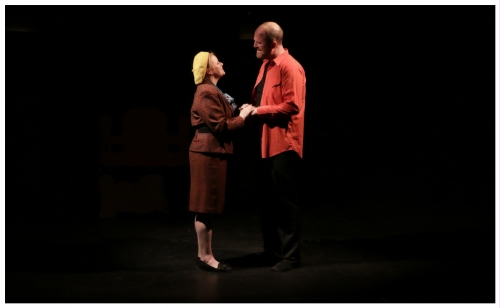 (Image: Harry and Annabel Stand while
   Holding Hands and Staring at One Another)