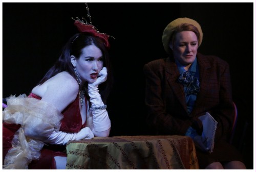 (Image: The Cabaret Performer sits at
   Annabel's Table and Sings)