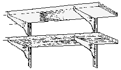 (Image Right: Adjustable Wall Shelves)